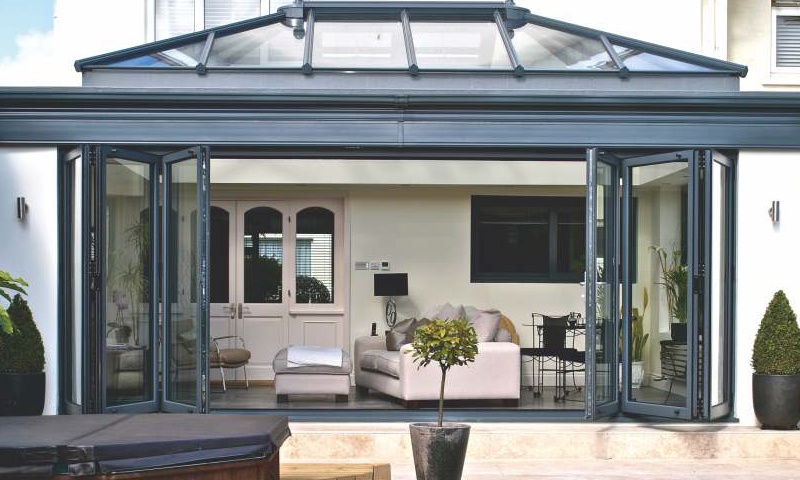 Aluminium Bi-folding Doors